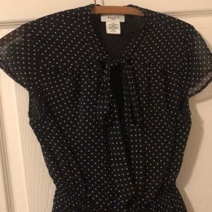 Kate Hill Polkadot Blouse